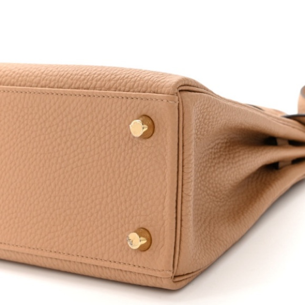 2022 Hermes Kelly 25 Togo Chai gold hardware - Picture 3 of 15